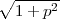 ∘  ------
   1+ p2