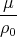  μ
---
ρ0